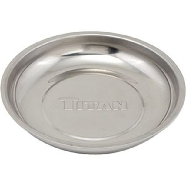 STAINLESS STEEL MAGNETIC TRAY 5-7/8 I Titan 21264