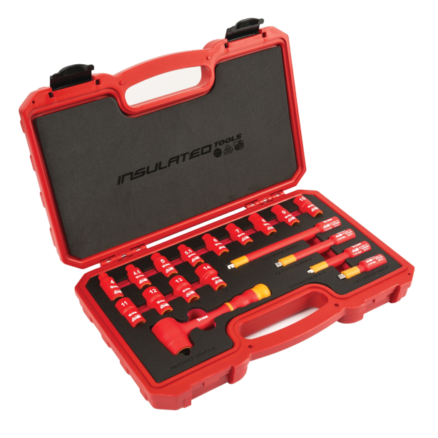 TITAN 18-PC 1/4" DR VDE INSULATED SO TITAN TIT66100
