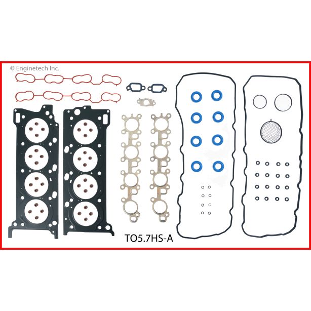 Enginetech TO5.7HS-A Head Gasket Set