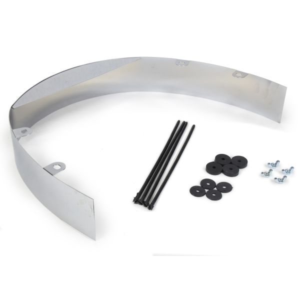 3in Wide Chrome Fan Shroud TRANS-DAPT 9453