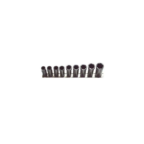 9 Piece 3/8" Drive Deep Metric Turbo Socket Set