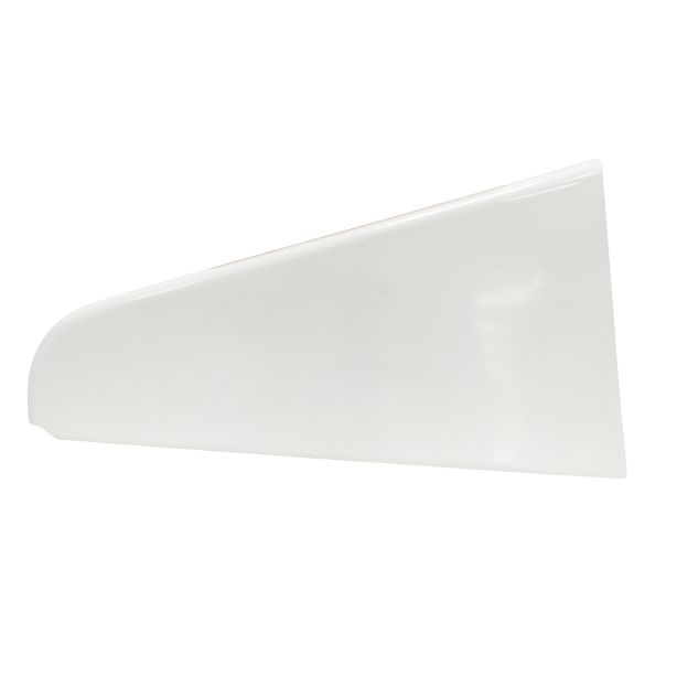 Midget Left Arm Guard White TRIPLE X RACE COMPONENTS MID-BW-0037