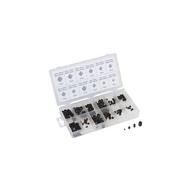 160 Pc Metric Hex Head Screw Assortment TITAN  45251
