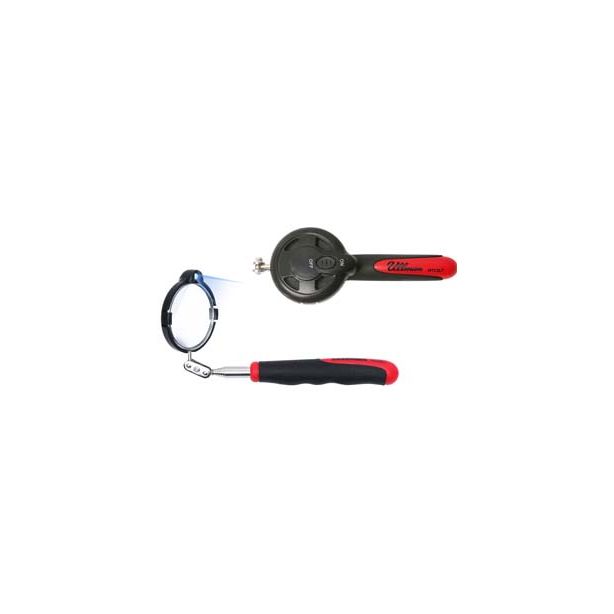 2 3/8 Lighted Inspection Mirror  telescopes from 6 3/4