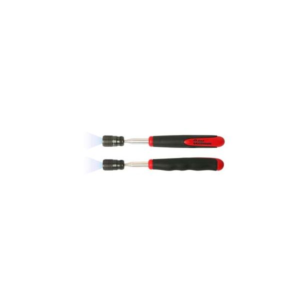 Lighted Magnetic Pick Up Tool with Powercap and Rotating