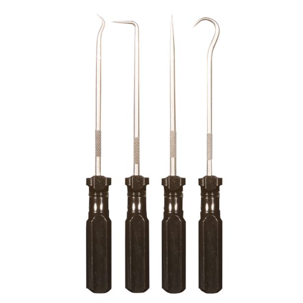 4-Piece in.dividual Hook and Pick Set Ullman Devices Corp. PSP-4