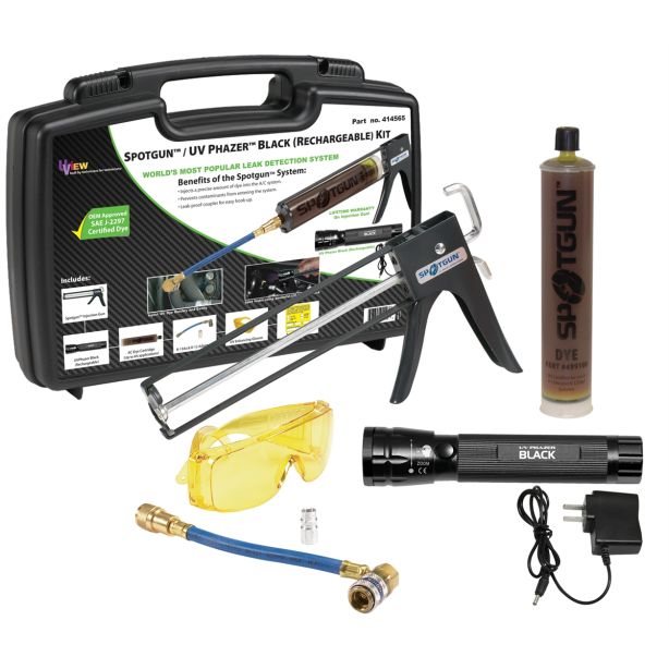 Spotgun/UV Phazer Black (Rechargeable) Kit UVIEW 414565