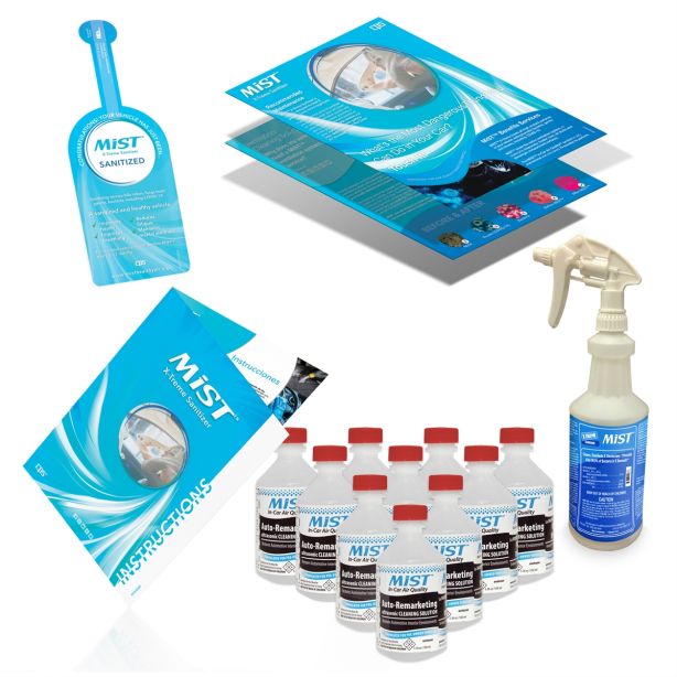 MiST X-Treme Sanitizing Kit - Scented UVIEW 590260SK