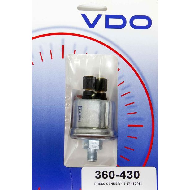 Sender Unit Press 150psi 1/8-27npt VDO 360-430