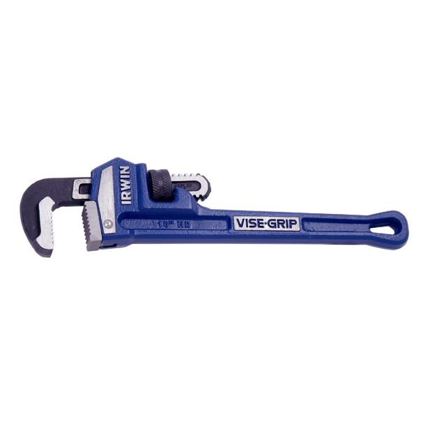 10 in. Cast Iron Pipe Wrench with 1-1/2 in. Jaw Ca Vise Grip 274101