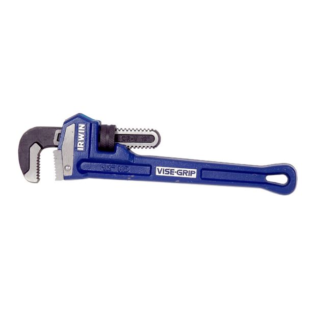 12 in. Cast Iron Pipe Wrench with 2 in. Jaw Capaci Vise Grip 274106