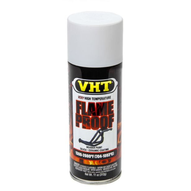 Flat White Hdr. Paint Flame Proof VHT SP101