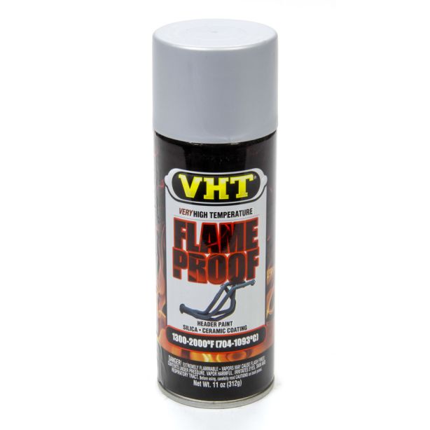 Flat Silver Hdr. Paint Flame Proof VHT SP106