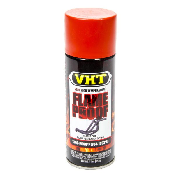 Flat Red Hdr. Paint Flame Proof VHT SP109