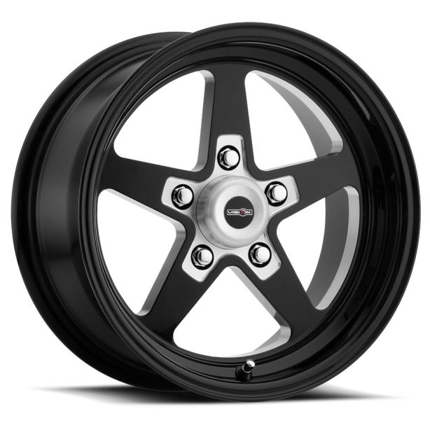 Wheel 15X8 5-114.3/4.5 G loss Black Vision Ssr S VISION WHEEL 571-5865B27