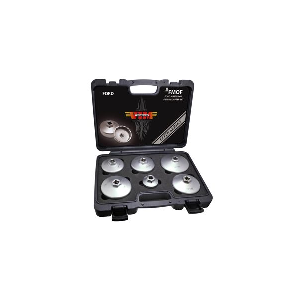 Vim Products FMOF Ford HD 6 Pc Oil Filter Adapter Set