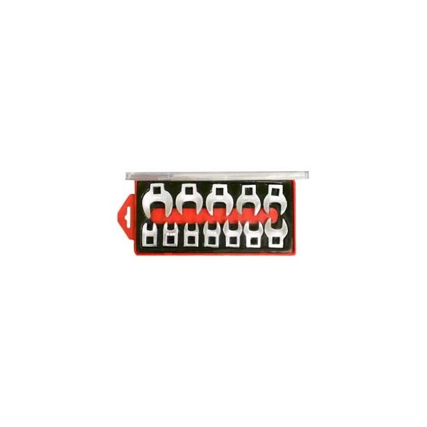 V8 Tools Inc 7412 12 Piece Metric 3/8" Croowfoot