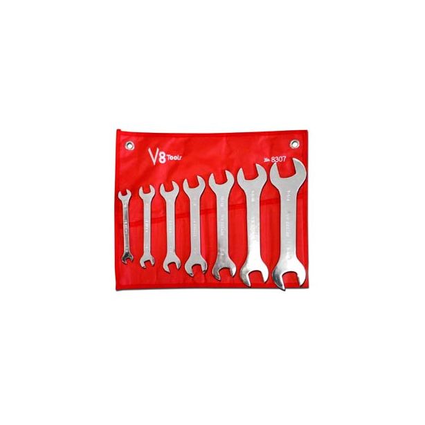7 Piece SAE Super Thin Wrench Set