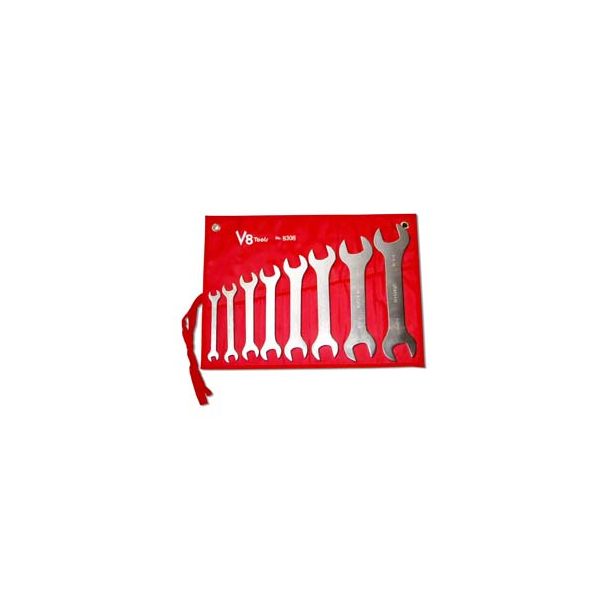 8 Piece SAE Super Thin Wrench Set