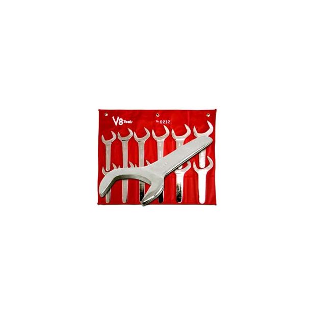12 Piece Jumbo Service Wrench Set 1 11/16"to 2 5/8" V8  INC 9212