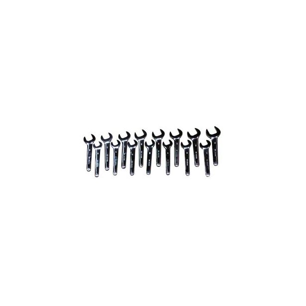 15 Piece Metric Service Wrench Set V8  INC 9515