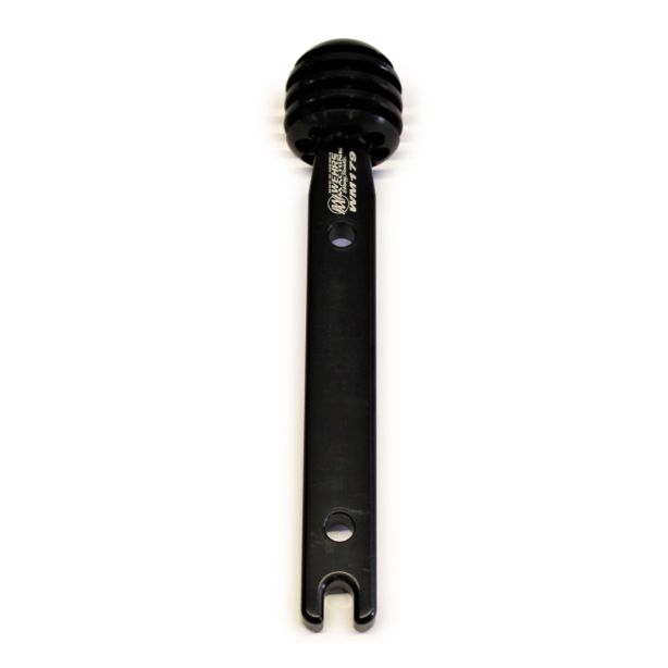 Shift Handle Straight w/ Knob Black 5-1/2in Tall WEHRS MACHINE WM29179