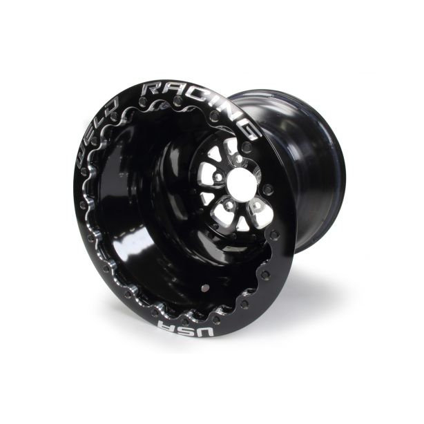 V-Series Drag Wheel Blk 16x16 5x4.75 5.0 BS WELD RACING 84B-616B280UB