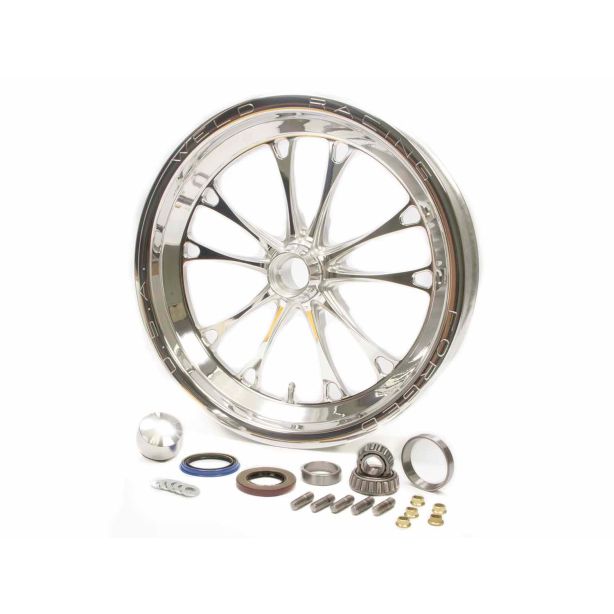 V-Series Frt Drag Wheel Pol 15x3.5 Strange Mount WELD RACING 84P-15001