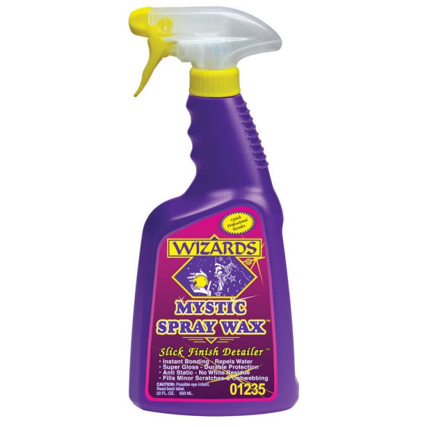 Mystic Spray Wax 22oz.  WIZARD PRODUCTS 1235
