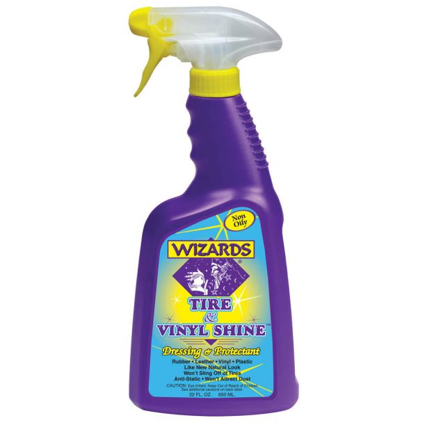 Tire & Vinyl Shine 22oz.  WIZARD PRODUCTS 11055