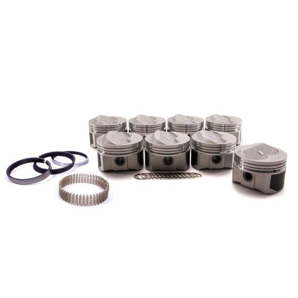 SBC Domed Piston Set 4.060 Bore +8cc WISECO-PRO TRU PTS502A6