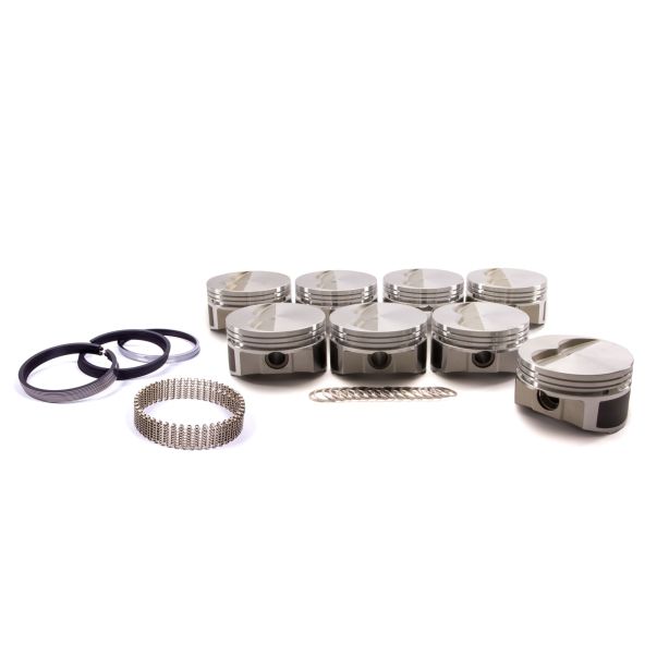 SBC F/T Piston Set 4.060 Bore -5cc WISECO-PRO TRU PTS504A6