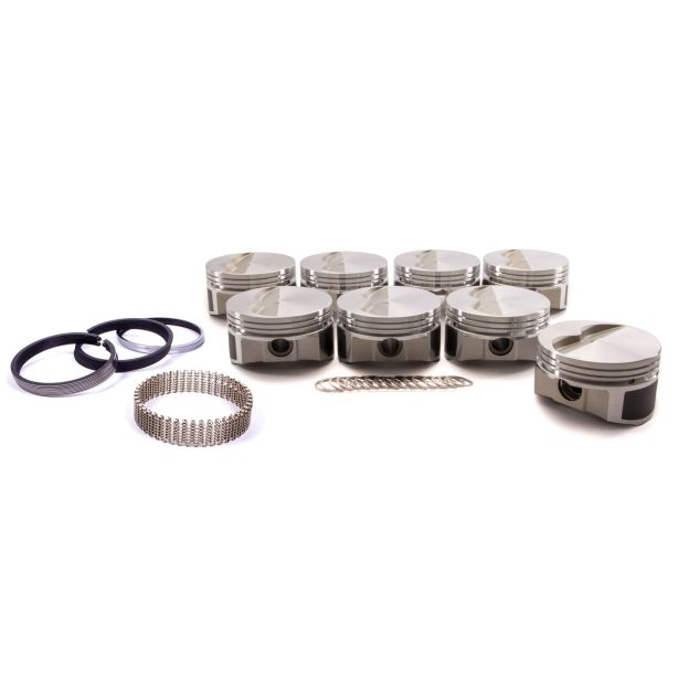 SBC F/T Piston Set 4.030 Bore -5cc WISECO-PRO TRU PTS505A3