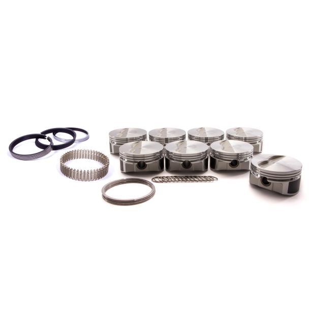 SBC F/T Piston Set 4.060 Bore -5cc WISECO-PRO TRU PTS506A6