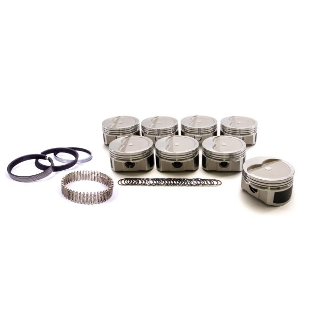 SBC Dished Piston Set 4.030 Bore -15cc WISECO-PRO TRU PTS508A3
