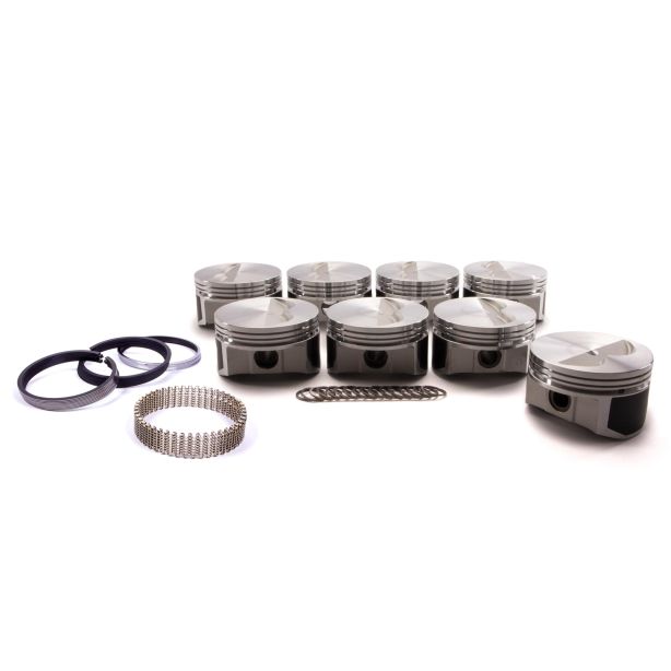 SBC F/T Piston Set 4.165 Bore -5cc WISECO-PRO TRU PTS510A4